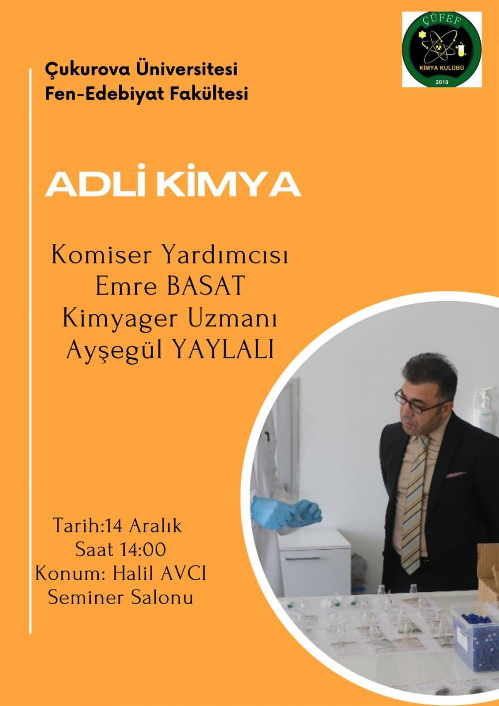 ''Adli Kimya Semineri''